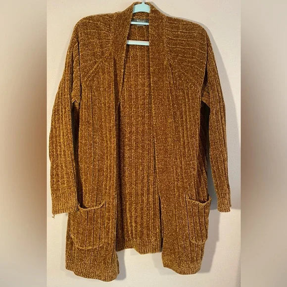 Natural Reflections Chenille Cardigan, Size XL, EUC - Picture 2 of 7